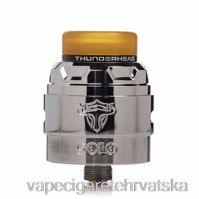 Vape Cigareta Thunderhead Creations Tauren Solo V1.5 24mm Rda Polish Ss